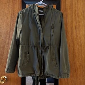Olive Green Utility Jacket
